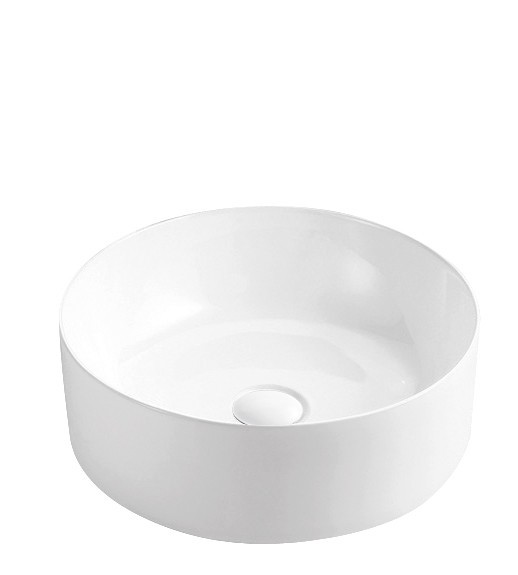 OLSEN SPA - Keramické umývadlo na dosku RIANO 41×14 cm OLKLT3205