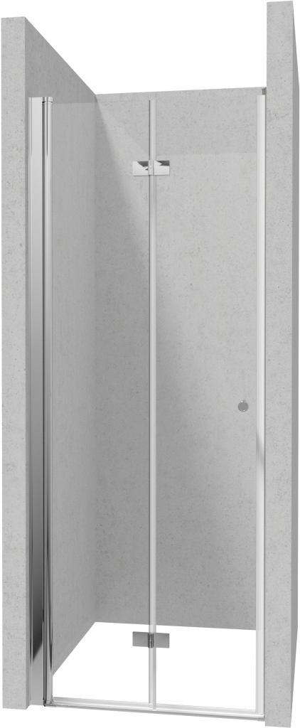 DEANTE/S - Sprchové dvere skladacie so stenovým profilom 100 KTSX043P+KTS_000X KERRIA/0006