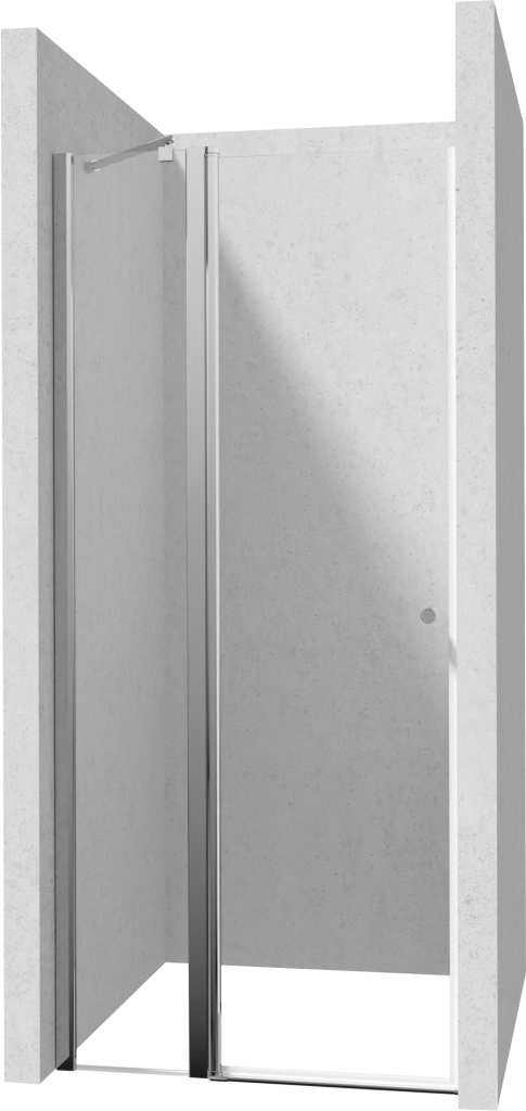 DEANTE/S - Sprchové dvere výklopné so stenovým profilom 80 KTSU042P+KTS_000X KERRIA/0011