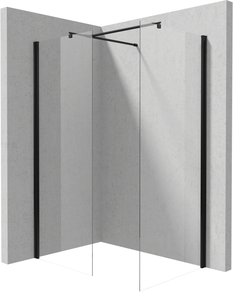 DEANTE/S - Kút walk-in (dve pevné steny: 70/40) KTS_N84P+KTS_N37P KERRIA/0719