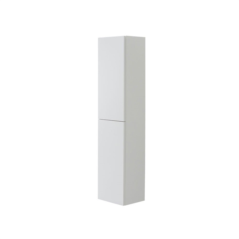 E-shop MEREO - Aira, kúpeľňová skrinka 170 cm vysoká, pravé otváranie, biela CN714PN