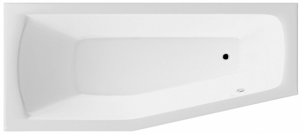 E-shop AQUALINE - OPAVA vaňa 170x70x44cm bez nožičiek, ľavá, biela C1770