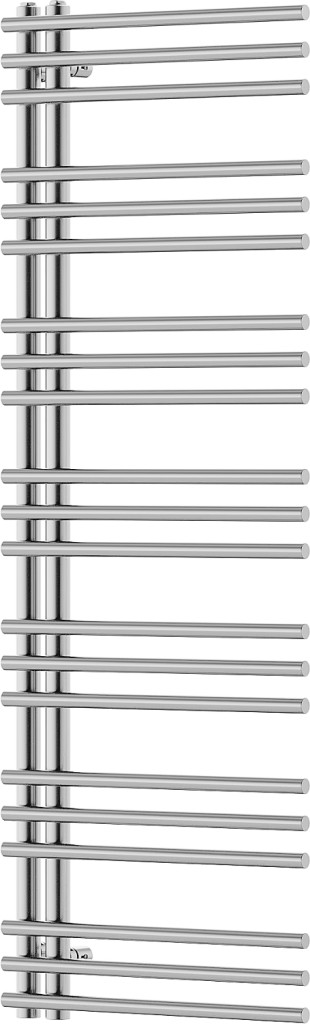 MEXEN - Neptún vykurovací rebrík/radiátor 1400 x 500 mm, 420 W, chróm W101-1400-500-00-01