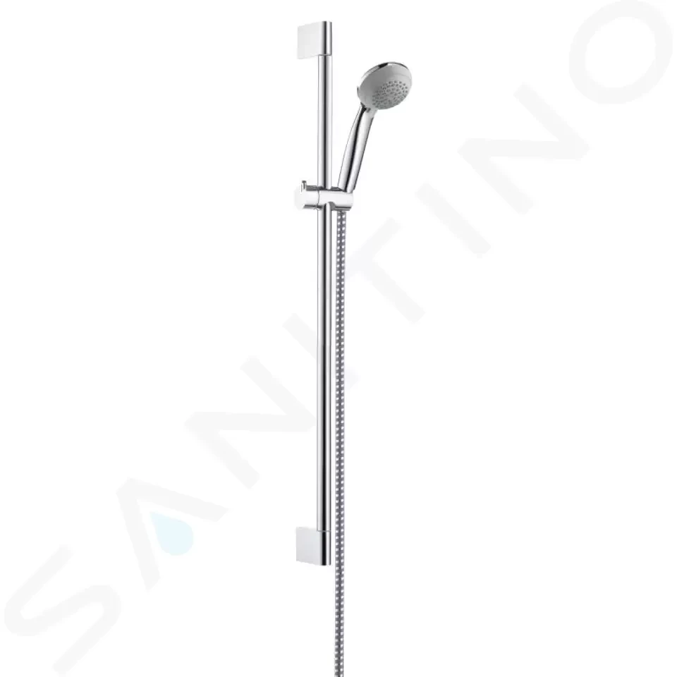 E-shop HANSGROHE - Crometta 85 Set sprchovej hlavice, tyče a hadice, Green 6 l/min, chróm 27652000