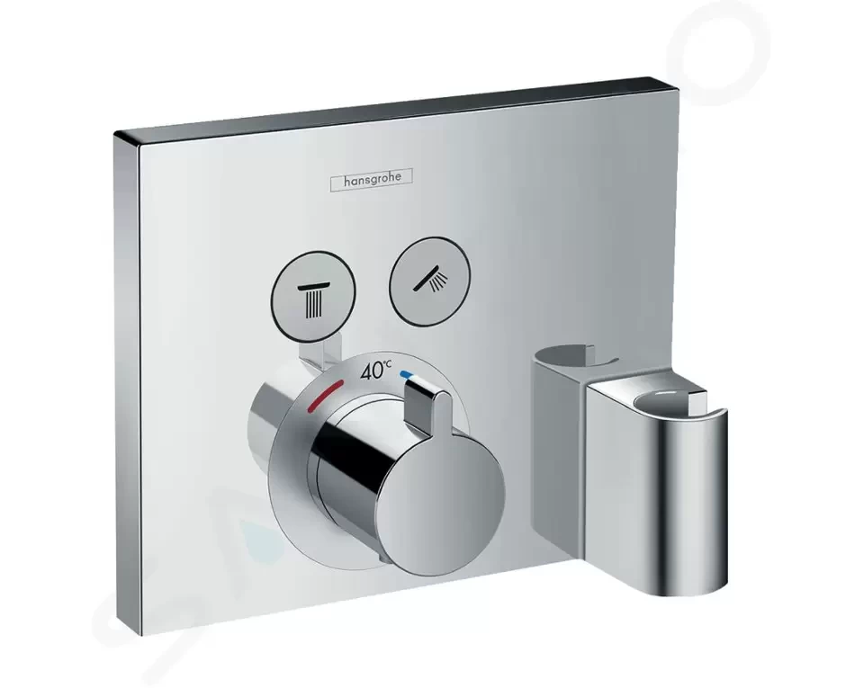 HANSGROHE - Shower Select Termostatická batéria pod omietku, s 2 výstupmi, chróm 15765000