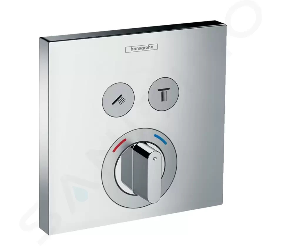 HANSGROHE - Shower Select Batéria pod omietku na 2 spotrebiče, chróm 15768000