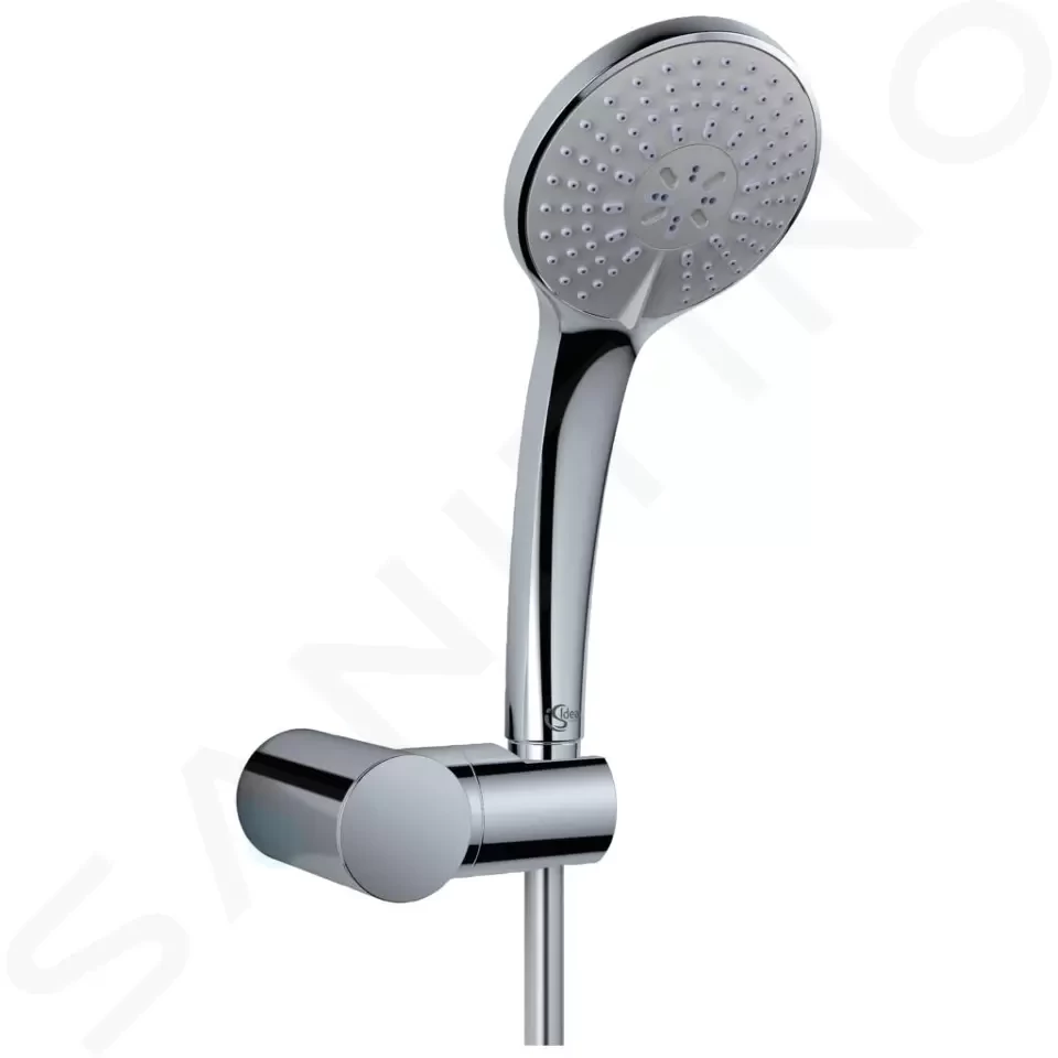 E-shop IDEAL STANDARD - Idealrain Set sprchovej hlavice 100 mm, 3 prúdy, držiaka a hadice, chróm B9452AA