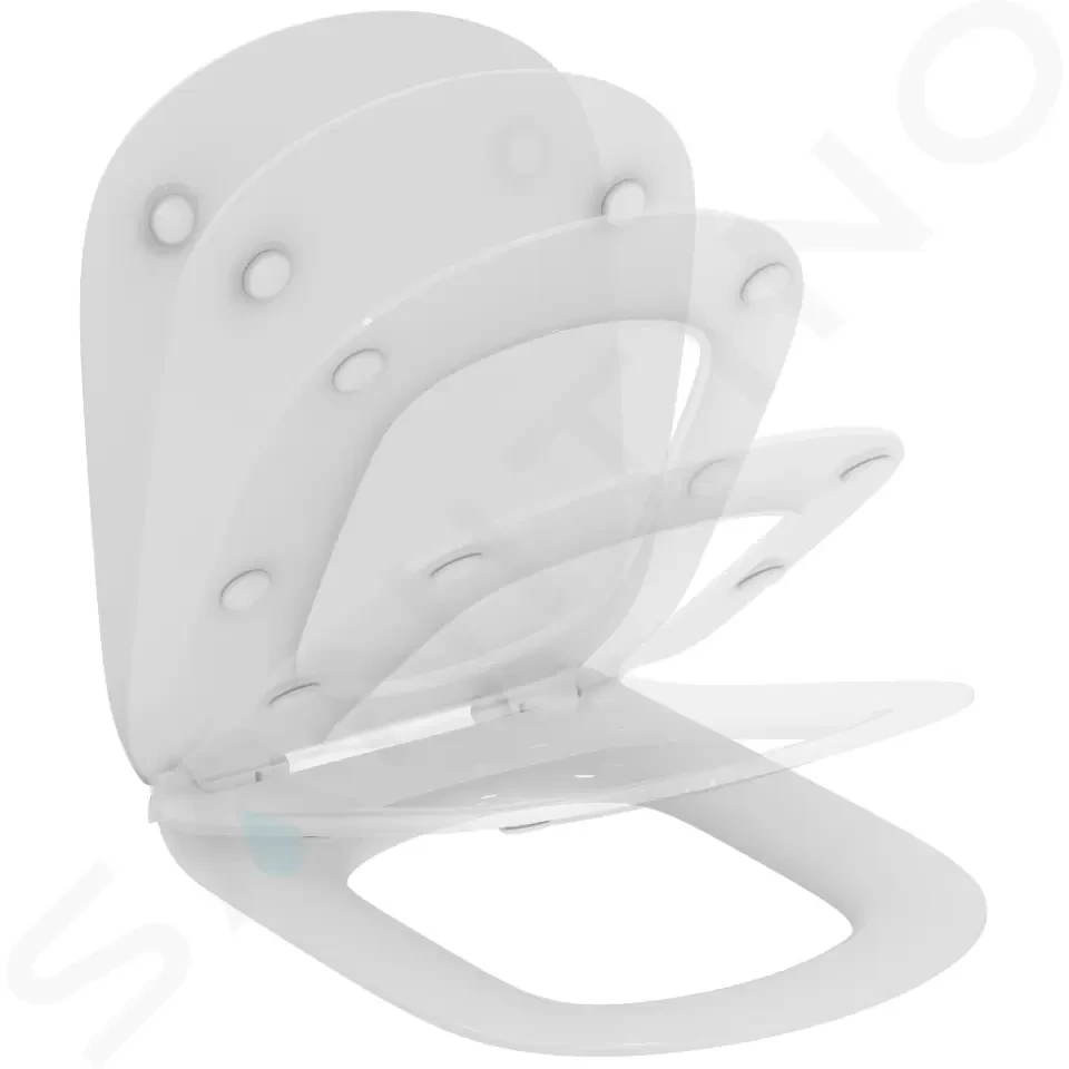E-shop IDEAL STANDARD - Tesi WC doska ultra plochá, SoftClose, biela T352701