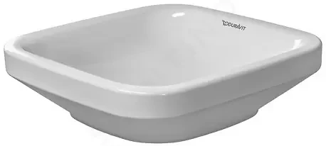 E-shop DURAVIT - DuraStyle Umývadlo na dosku, 430x430 mm, biela 0349430000
