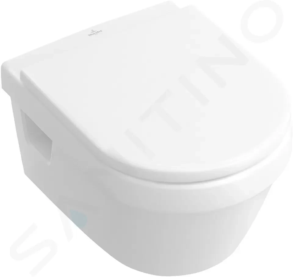 VILLEROY & BOCH - Architectura Závesné WC, zadný odpad, DirectFlush, alpská biela 5684R001