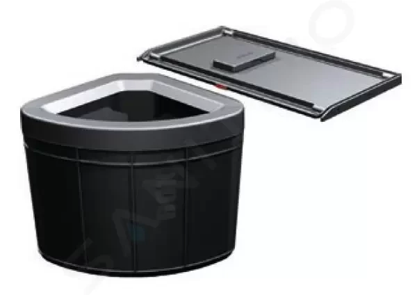 E-shop FRANKE - Sortery Vstavaný odpadkový kôš Solo 60, čierna 121.0307.572