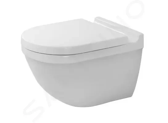 E-shop DURAVIT - Starck 3 Závesné WC, Rimless, HygieneGlaze, biela 2527092000
