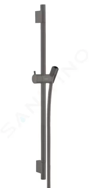 HANSGROHE - Unica\'S Sprchová tyč 650 mm so sprchovou hadicou, kefovaný čieny chróm 28632340