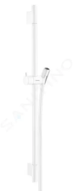 HANSGROHE - Unica\'S Sprchová tyč 650 mm so sprchovou hadicou, matná biela 28632700