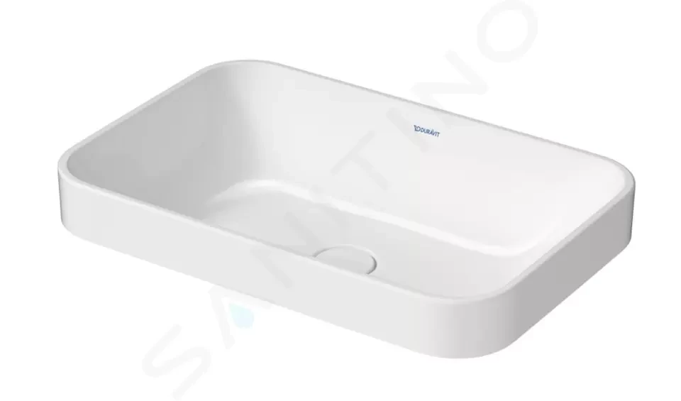 E-shop DURAVIT - Happy D.2 Plus Umývadlová misa zápustná, 600x400 mm, bez prepadu, biela 2359600000