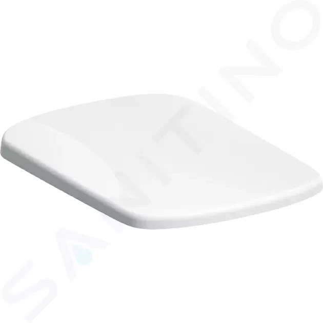E-shop GEBERIT - Selnova Square WC sedadlo, duroplast, Softclose, biela 500.334.01.1