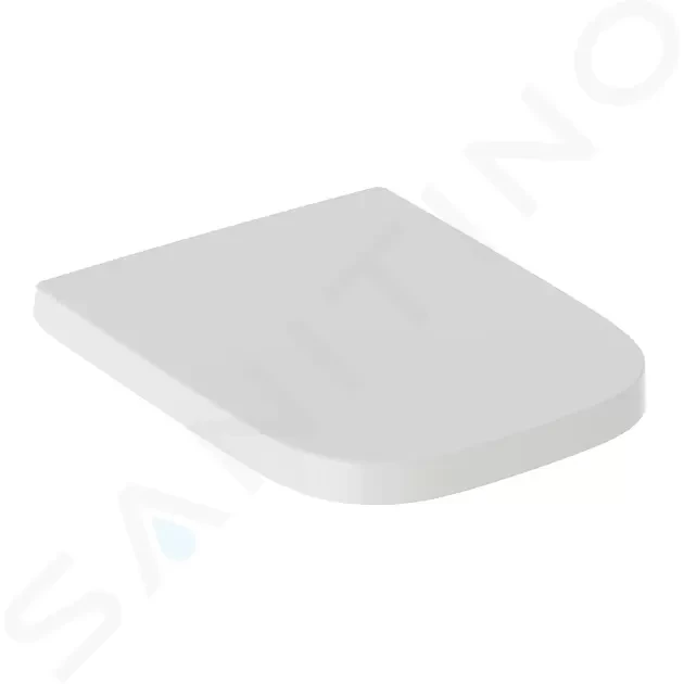 E-shop GEBERIT - Selnova Square WC sedadlo, duroplast, biela 501.555.01.1