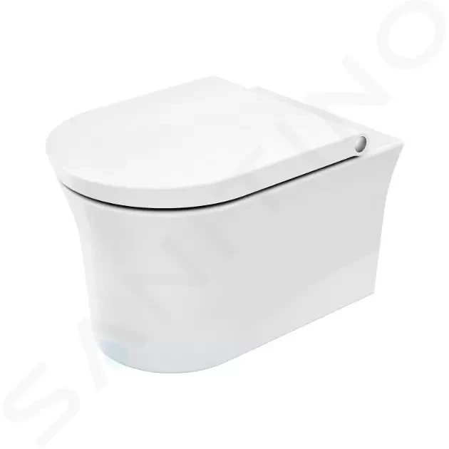 E-shop DURAVIT - White Tulip Závesné WC HygieneFlush, Rimless, HygieneGlaze, biela 2576092000