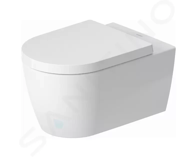 E-shop DURAVIT - ME by Starck Závesné WC s doskou SoftClose, Rimless, HygieneGlaze, biela 45790920A1