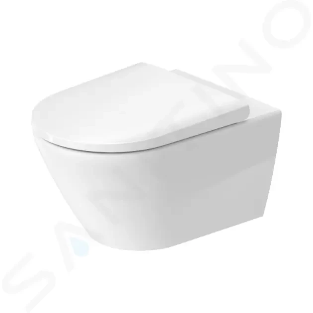 E-shop DURAVIT - D-Neo Závesné WC, Rimless, biela 2577090000