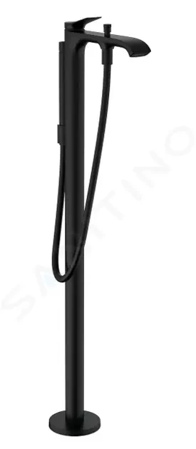E-shop HANSGROHE - Vivenis Vaňová batéria do podlahy, s príslušenstvom, matná čierna 75445670
