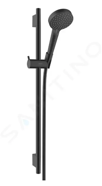 HANSGROHE - Vernis Blend Set sprchovej hlavice, 2 prúdy, tyče a hadice, EcoSmart, matná čierna 26423670