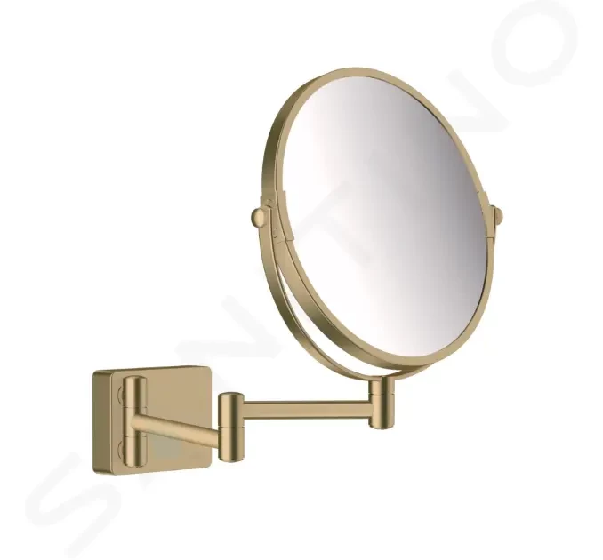 E-shop HANSGROHE - AddStoris Kozmetické nástenné zrkadlo, kefovaný bronz 41791140