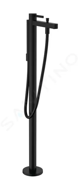 E-shop HANSGROHE - Finoris Vaňová batéria do podlahy, s príslušenstvom, matná čierna 76445670