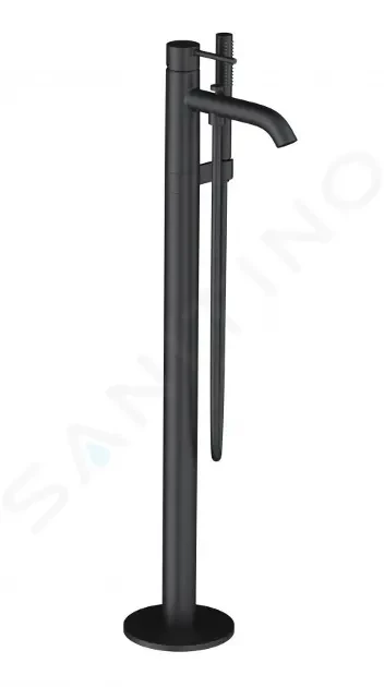 E-shop KLUDI - Bozz Vaňová batéria do podlahy, s príslušenstvom, matná čierna 385903976