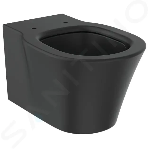 IDEAL STANDARD - Connect Air Závesné WC, AquaBlade, čierna E0054V3