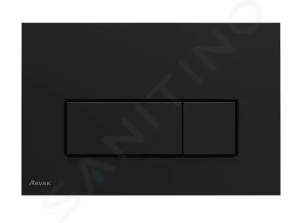 E-shop RAVAK - Uni Slim Ovládacie tlačidlo splachovania, matná čierna X01744