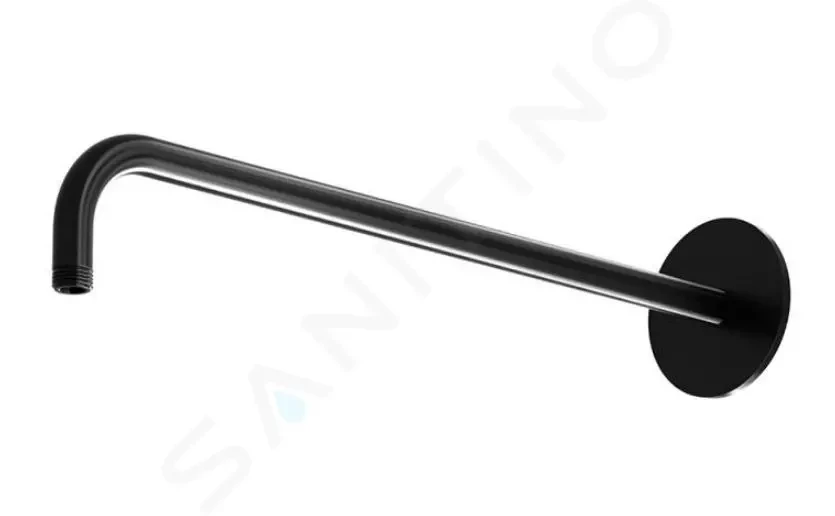 E-shop STEINBERG - 100 Sprchové rameno, 450 mm, matná čierna 100 7910 S