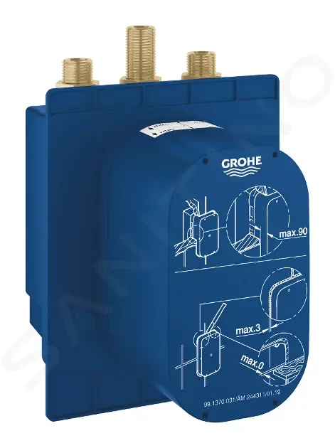 E-shop GROHE - Montážní tělesa Montážne teleso na elektronickú sprchovú batériu 36458000