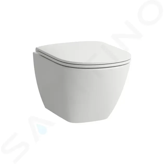 E-shop Laufen - Lua Závesné WC, Rimless, LCC, biela H8200834000001