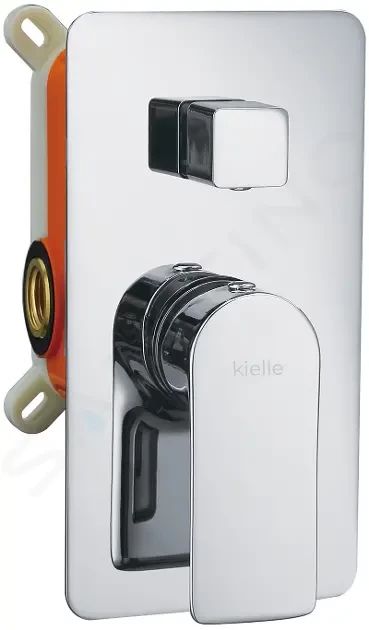 E-shop Kielle - Vega Batéria pod omietku na 2 spotrebiče, s telesom, chróm 10318200