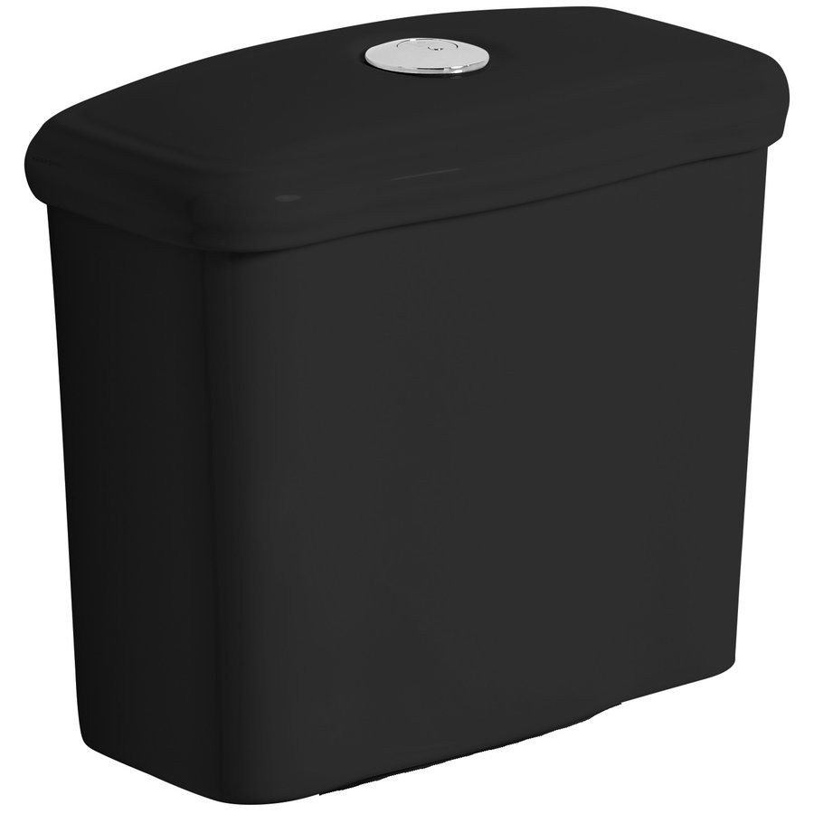 E-shop KERASAN - RETRO nádržka k WC kombi, čierna mat 108131