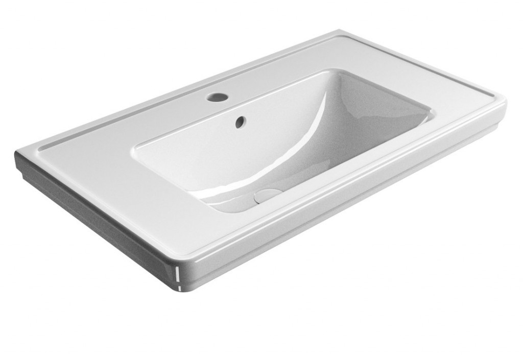 E-shop GSI - CLASSIC keramické umývadlo 90x50cm, biela ExtraGlaze 8788111