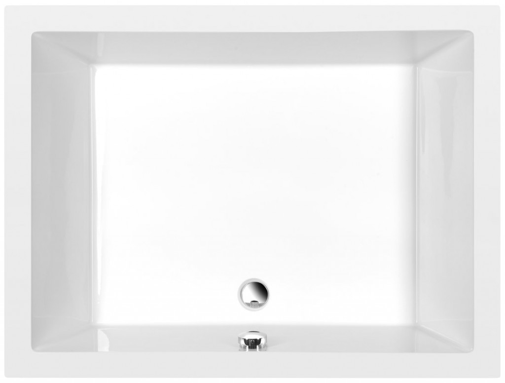 POLYSAN - DEEP hlboká sprchová vanička obdĺžnik 120x90x26cm, biela 72383