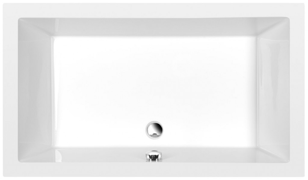 POLYSAN - DEEP hlboká sprchová vanička, obdĺžnik 130x75x26cm, biela 72942