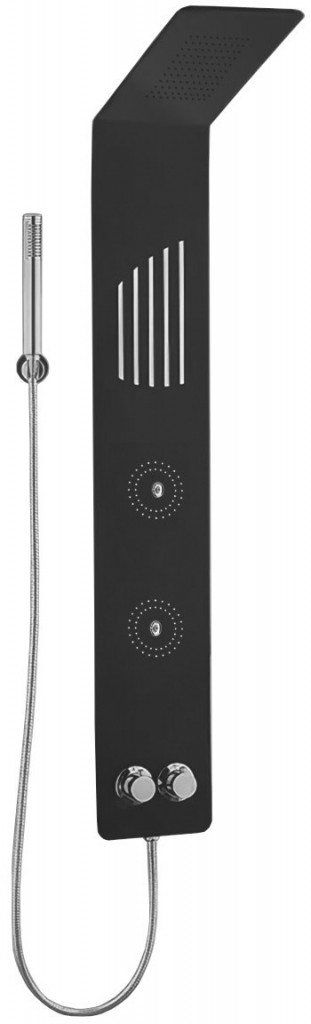 MEXEN - Navas sprchový panel, čierny 7627-02-70