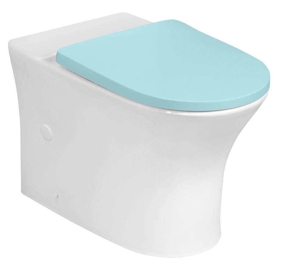 E-shop Bruckner - LEON RIMLESS misa pre kombi WC, spodný/zadný odpad, biela 201.421.4