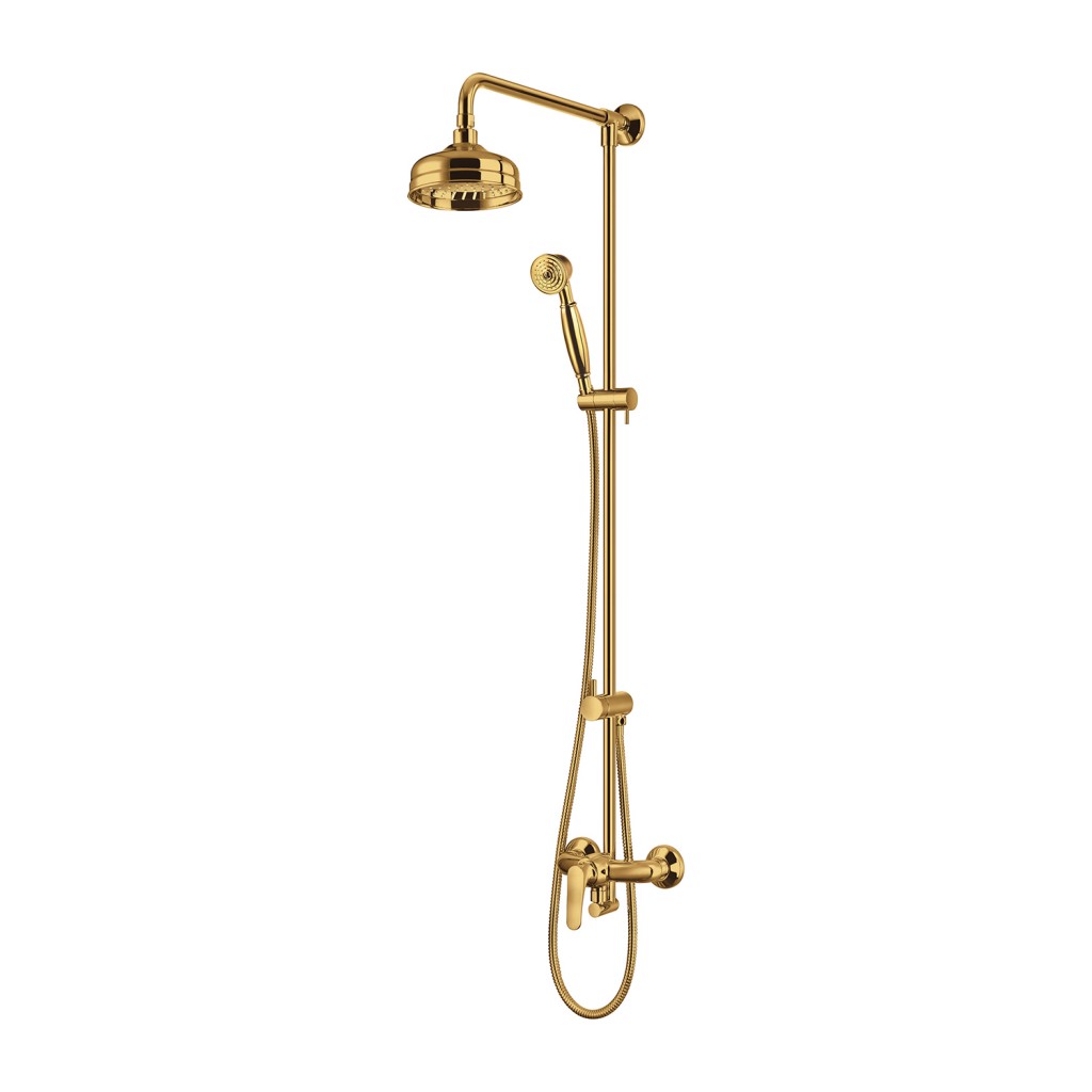 E-shop OMNIRES - ART DECO sprchový stĺp, zlatá lesk AD5144GL