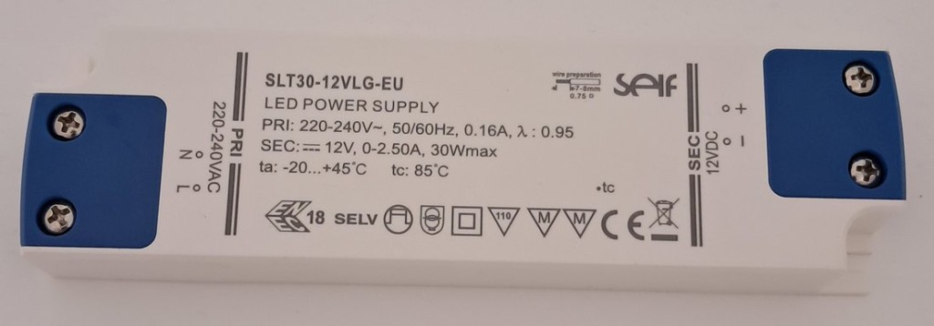 SAPHO - LED driver 30W SLT30