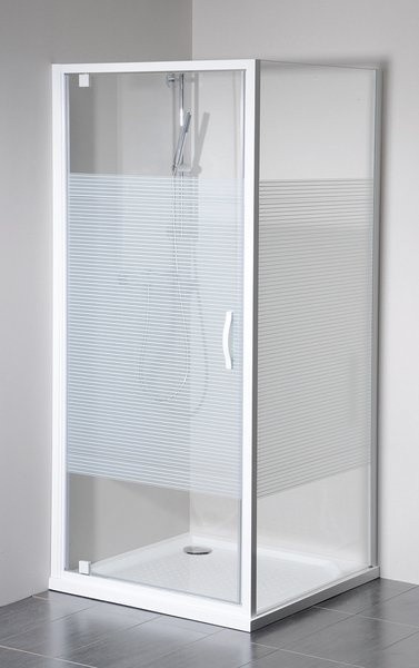 GELCO - ETERNO sprchové dvere 800mm, sklo STRIP GE6680