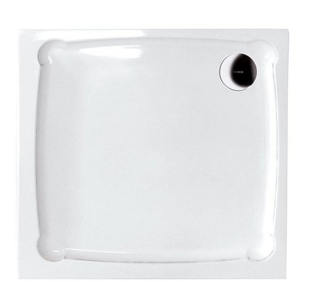 GELCO - DIONA sprchová vanička z liateho mramoru, štvorec 90 x 90 x 7,5 cm GD009