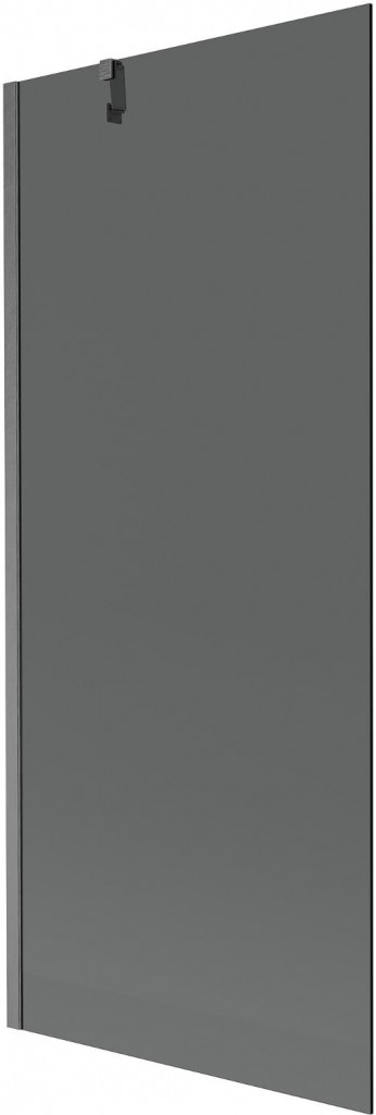 MEXEN/S - Next vaňová zástena FIX 80 x 150, grafit, grafit kartáčovaná 895-080-000-00-40-66