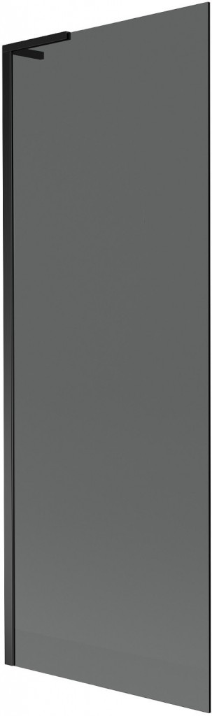 MEXEN/S - Next L vaňová zástena FIX 70 x 150, grafit, čierna 895-070-000-03-40-70