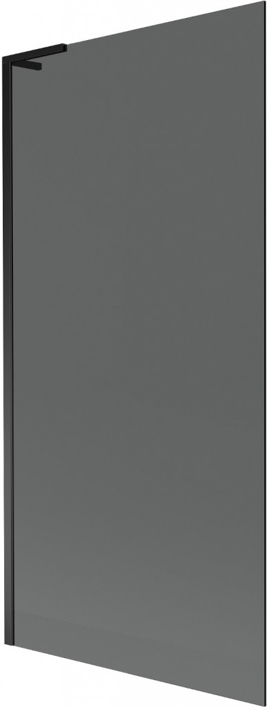 MEXEN/S - Next L vaňová zástena FIX 90 x 150, grafit, čierna 895-090-000-03-40-70