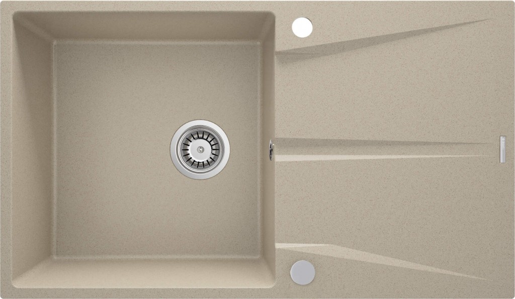 DEANTE DEANTE - Corio pieskový Granitový drez, 1-miska s odkvapkávačom ZRC_711A