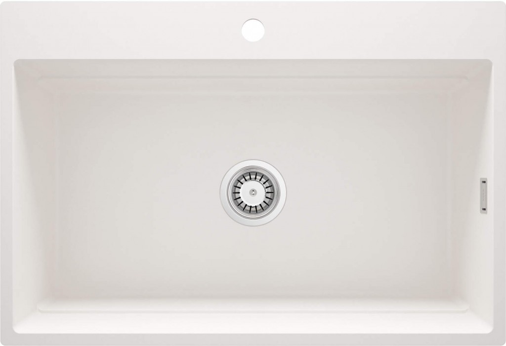 DEANTE DEANTE - Magnetic alabaster - Granitový drez, jednokomorový ZRM_A10B